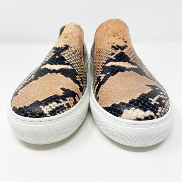 AQUATILA | Orilla Snakeskin Embossed leather slip-on sneaker 6 NWOT - Picture 4 of 12
